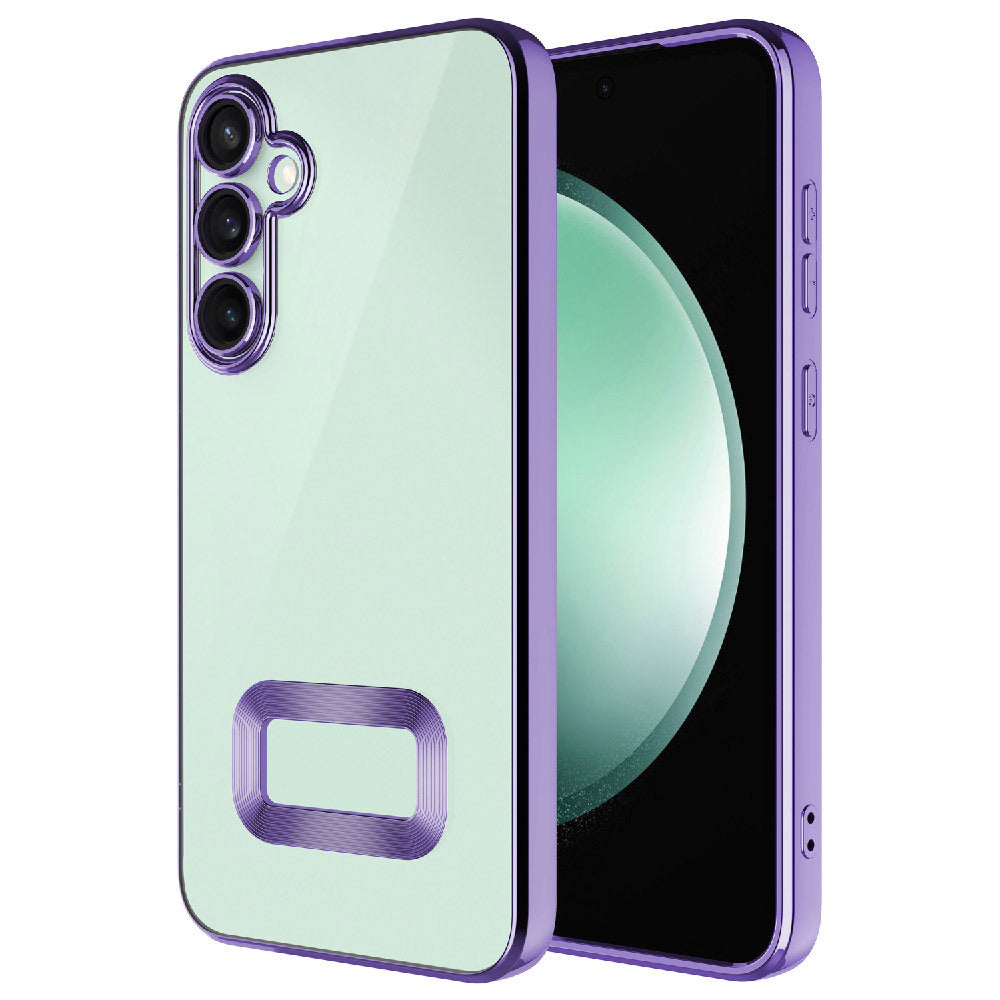 Galaxy A36 Kılıf Kamera Korumalı Logo Gösteren Zore Omega Kılıf