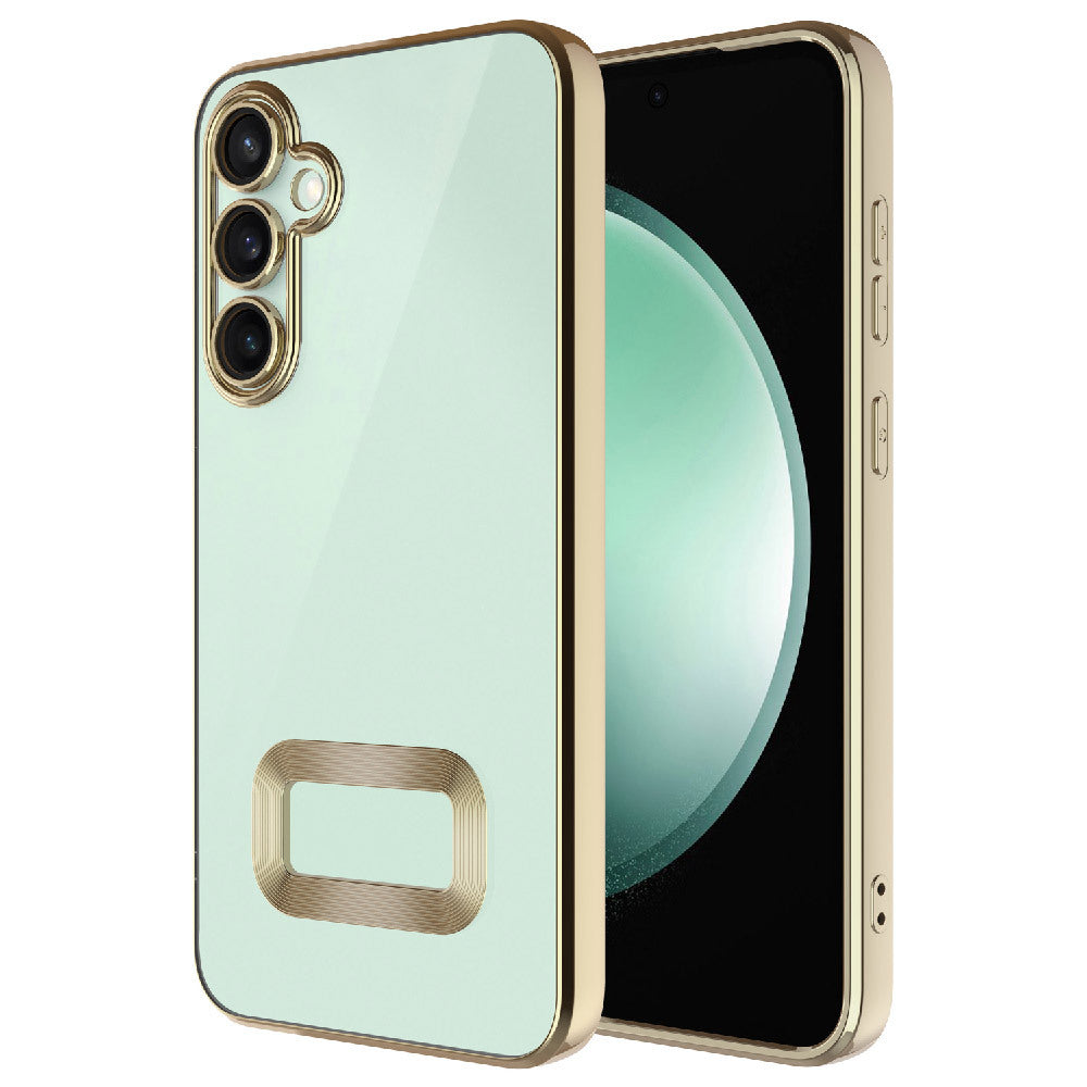 Galaxy A36 Kılıf Kamera Korumalı Logo Gösteren Zore Omega Kılıf