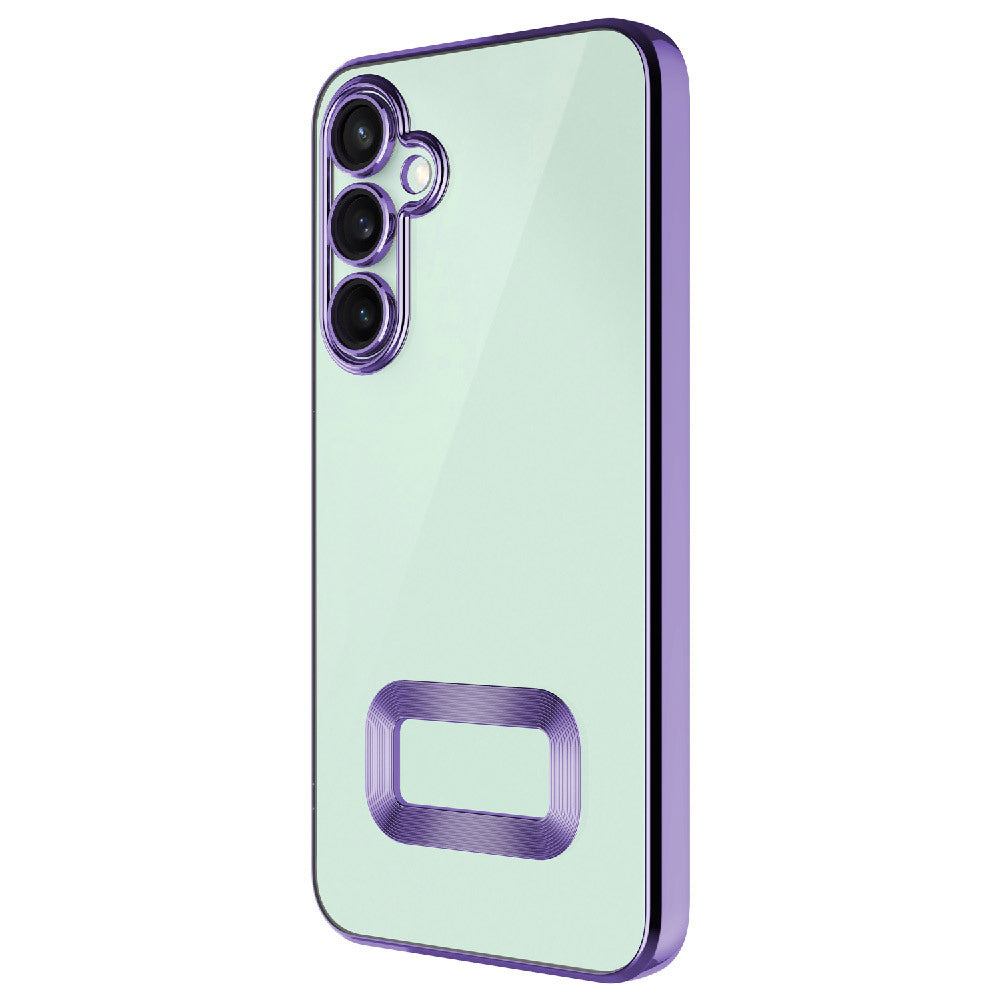 Galaxy A36 Kılıf Kamera Korumalı Logo Gösteren Zore Omega Kılıf