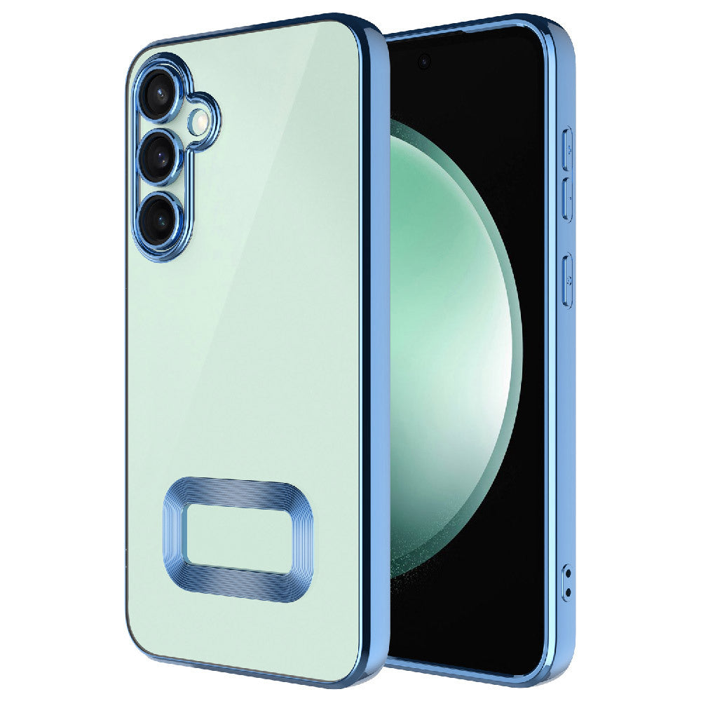 Galaxy A36 Kılıf Kamera Korumalı Logo Gösteren Zore Omega Kılıf