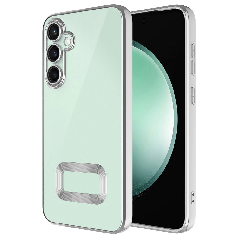 Galaxy A36 Kılıf Kamera Korumalı Logo Gösteren Zore Omega Kılıf