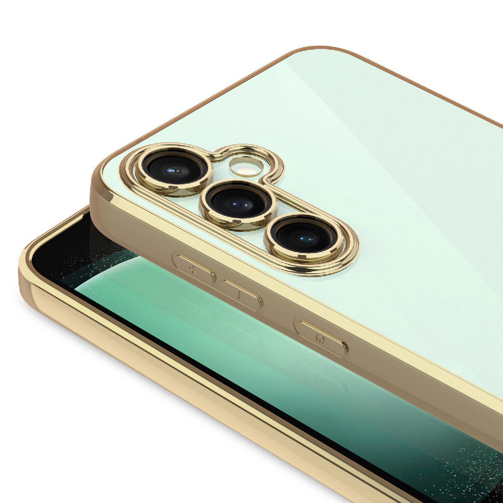 Galaxy A36 Kılıf Kamera Korumalı Logo Gösteren Zore Omega Kılıf