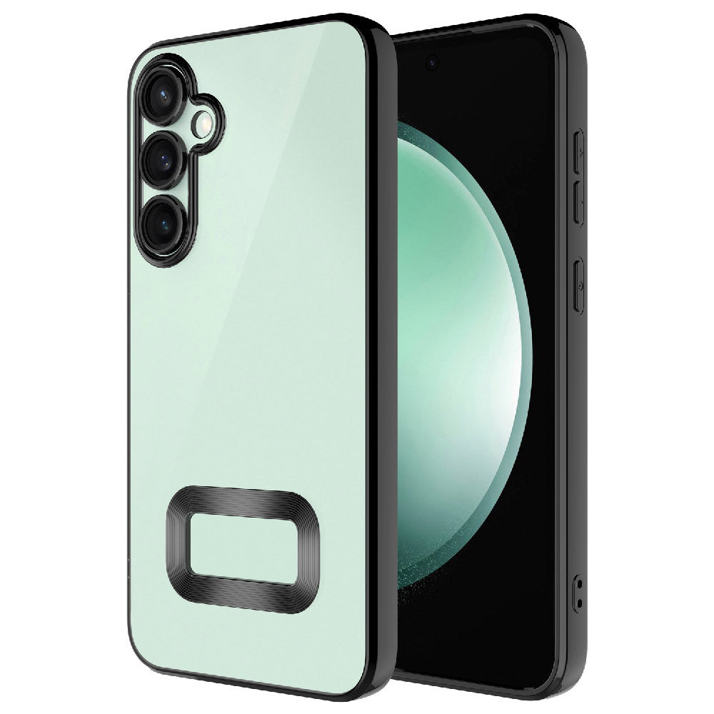 Galaxy A36 Kılıf Kamera Korumalı Logo Gösteren Zore Omega Kılıf