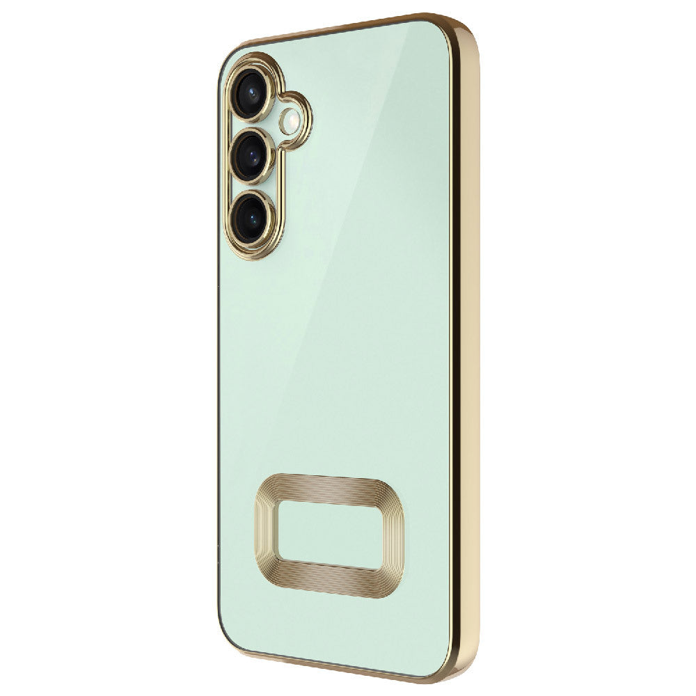 Galaxy A36 Kılıf Kamera Korumalı Logo Gösteren Zore Omega Kılıf