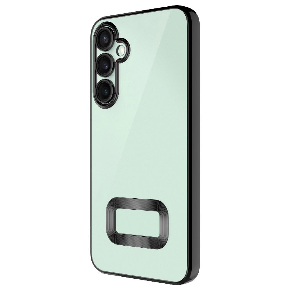 Galaxy A36 Kılıf Kamera Korumalı Logo Gösteren Zore Omega Kılıf