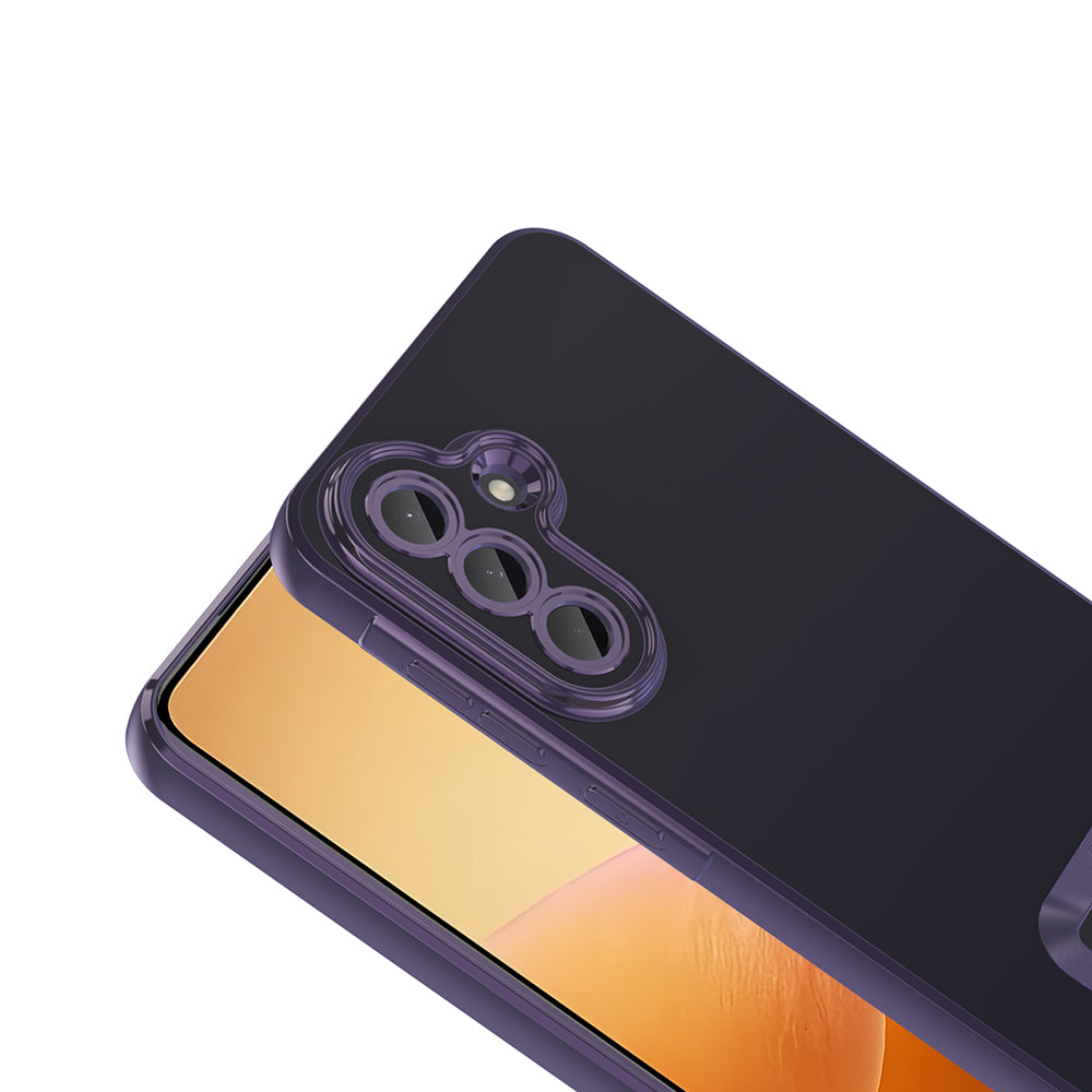 Galaxy A36 Kılıf Kamera Korumalı Logo Gösteren Zore Omega Kılıf