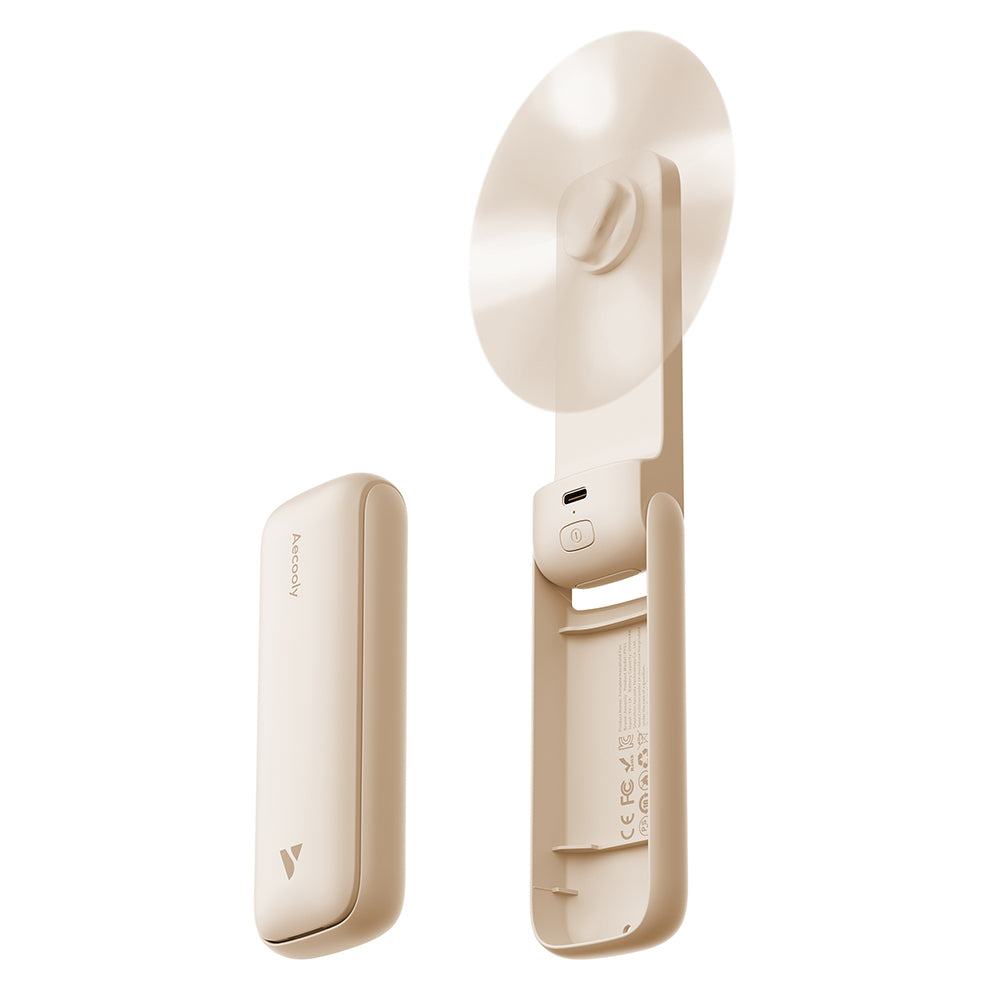 Aecooly PF01 Katlanabilen 3 Kademeli Portatif Soğutucu El Fanı