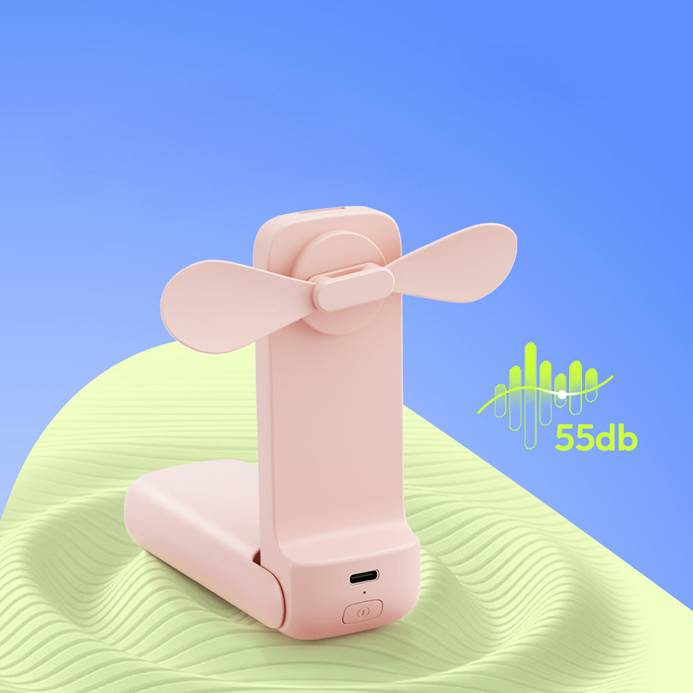 Aecooly PF01 Katlanabilen 3 Kademeli Portatif Soğutucu El Fanı