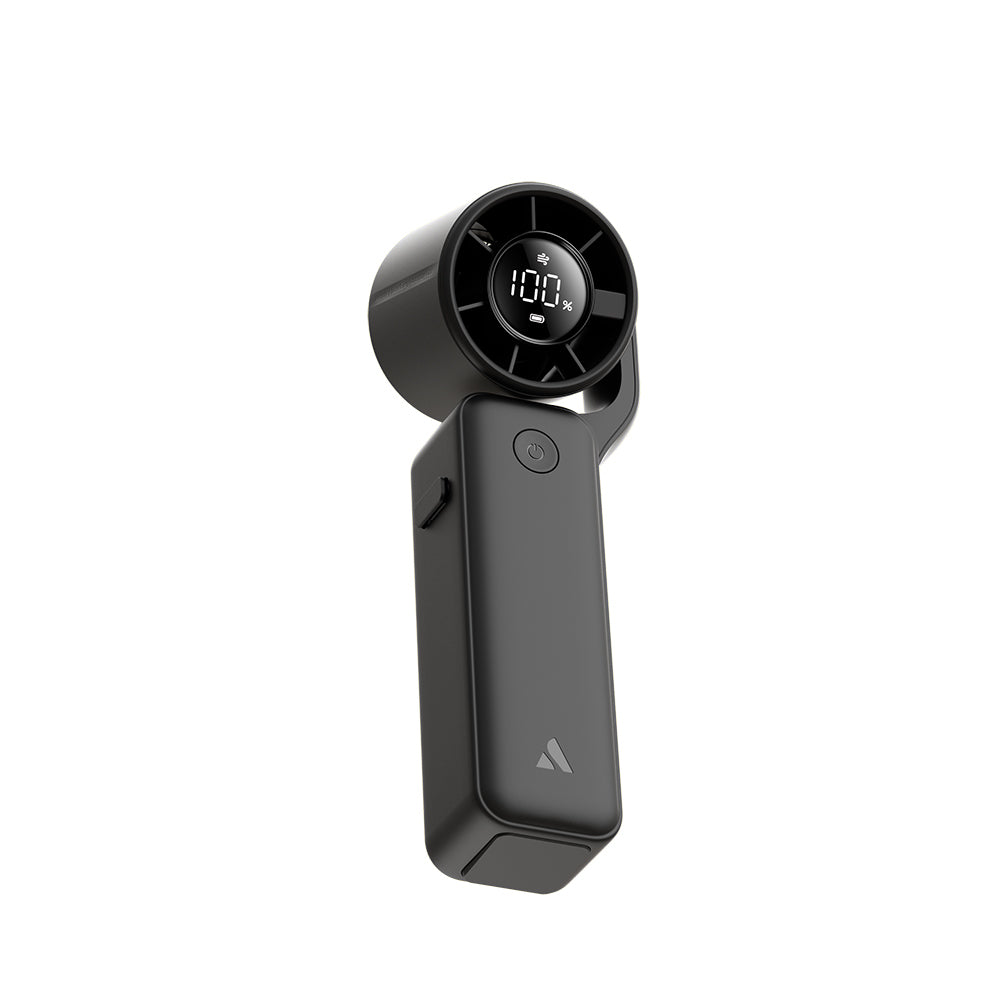 Aecooly PF04 Dijital LED Göstergeli 5 Kademeli Portatif Soğutucu El Fanı