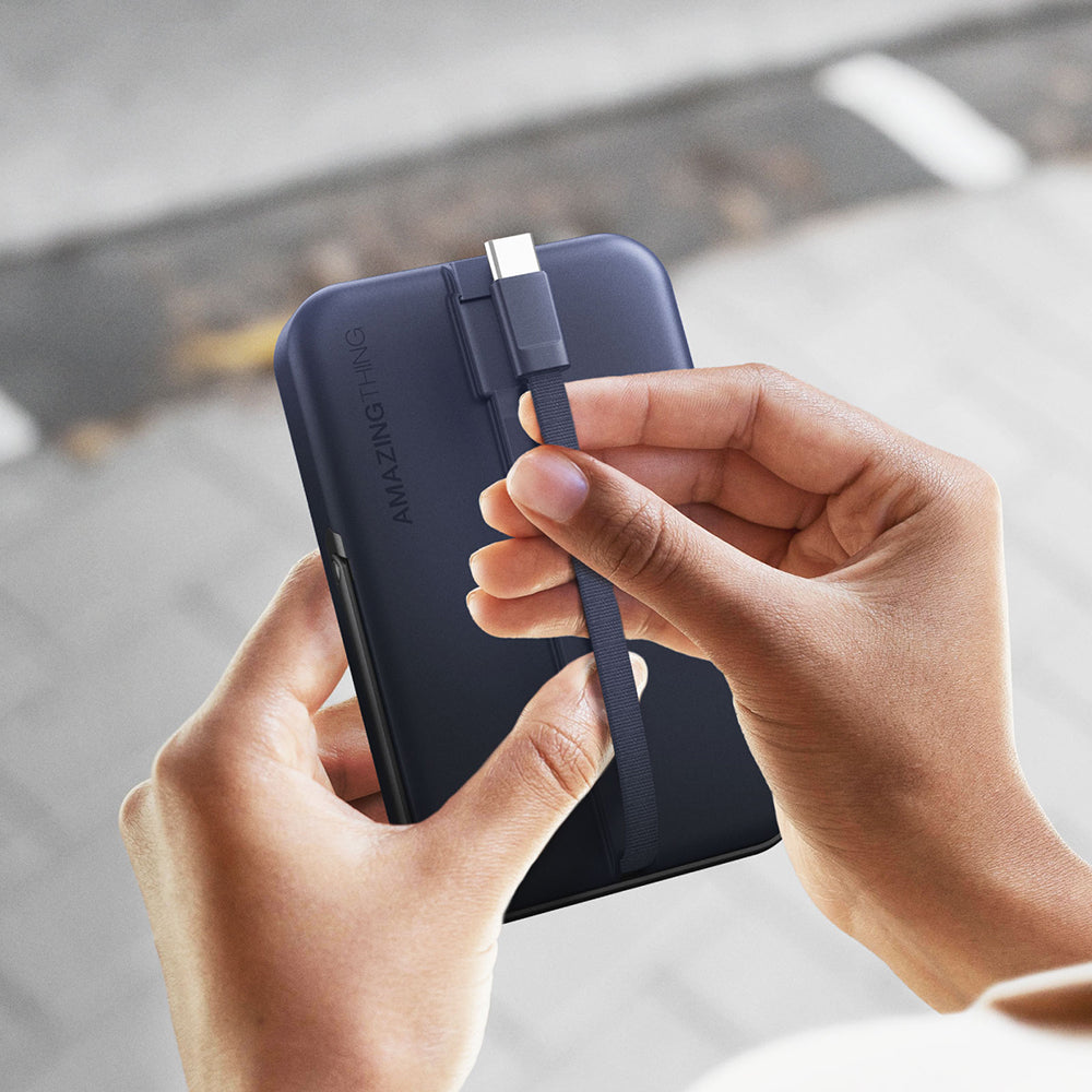 Amazingthing Thunder Go Akıllı Saat Kablosuz Şarj Özellikli PD 22.5W Standlı Wireless Powerbank 15W 10000mAh