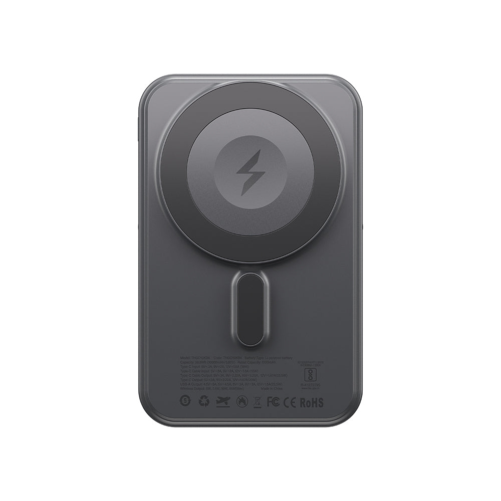 Amazingthing Thunder Go Akıllı Saat Kablosuz Şarj Özellikli PD 22.5W Standlı Wireless Powerbank 15W 10000mAh