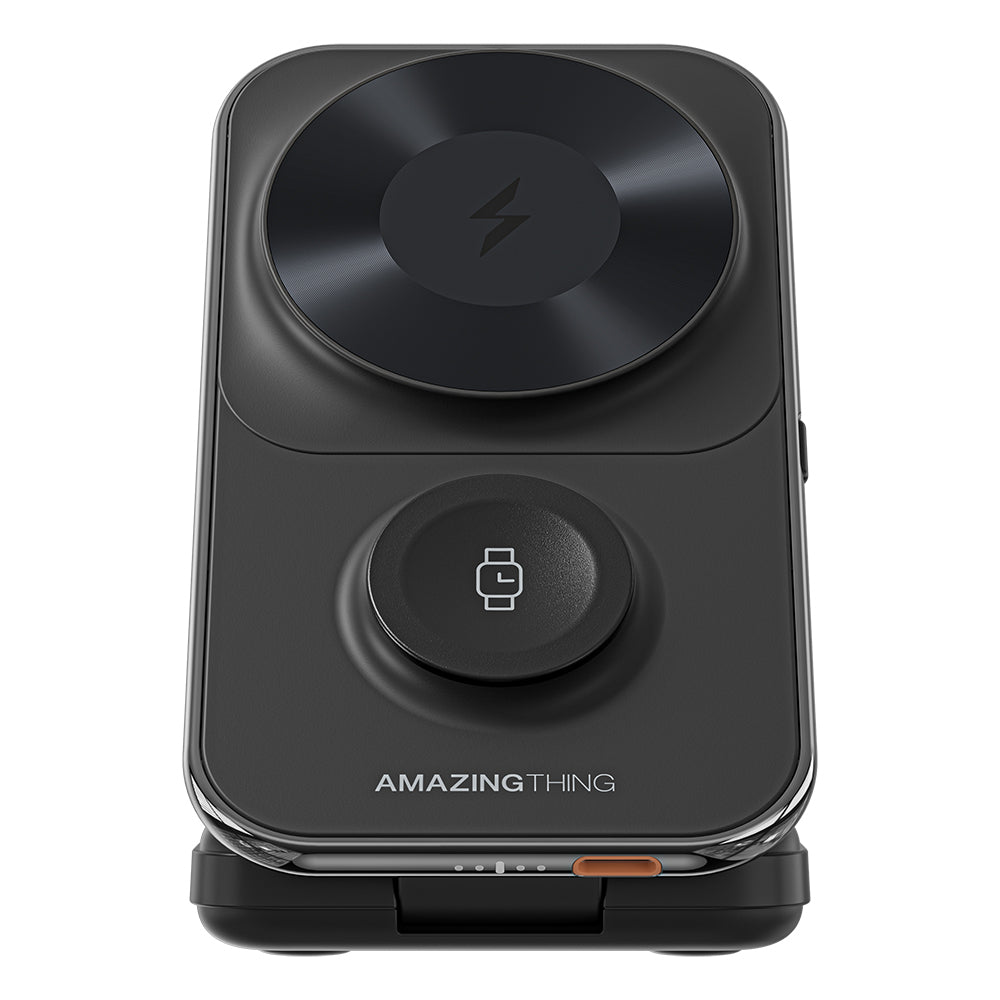 Amazingthing Thunder Pro Mag 6in1 PD22.5W Katlanabilir Standlı Kablosuz Powerbank 8000mAh