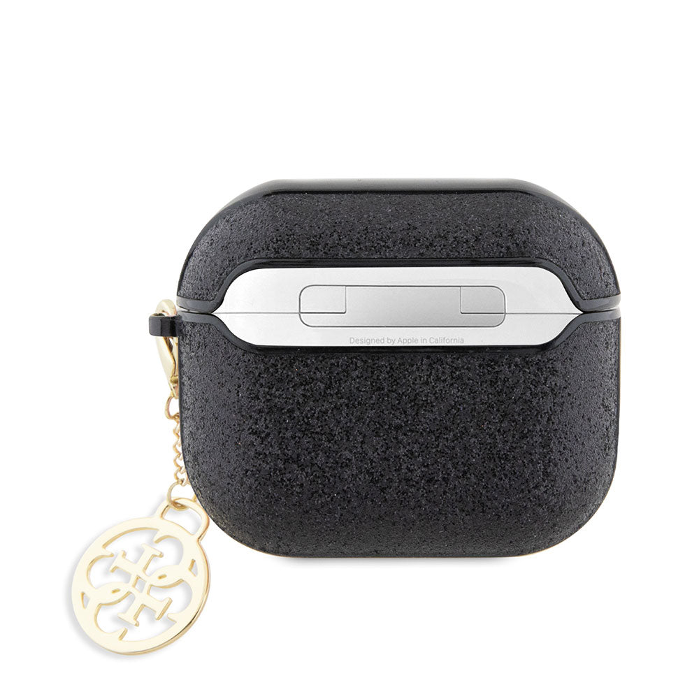 Airpods 3. Nesil Kılıf GUESS Glitter 4G Charm Kılıf