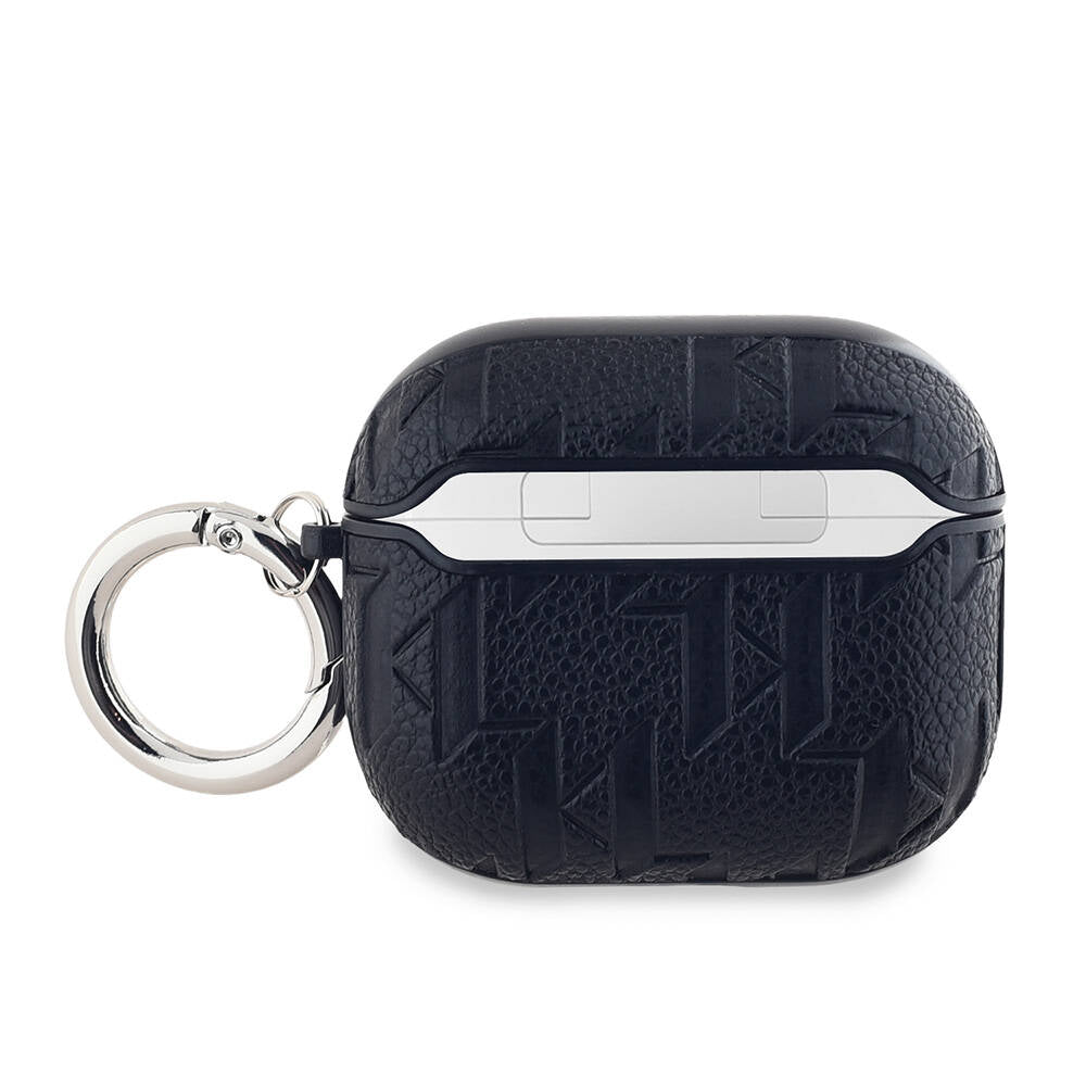 Airpods 3. Nesil Kılıf Karl Lagerfeld Orijinal Lisanslı Monogram Silikon Kılıf