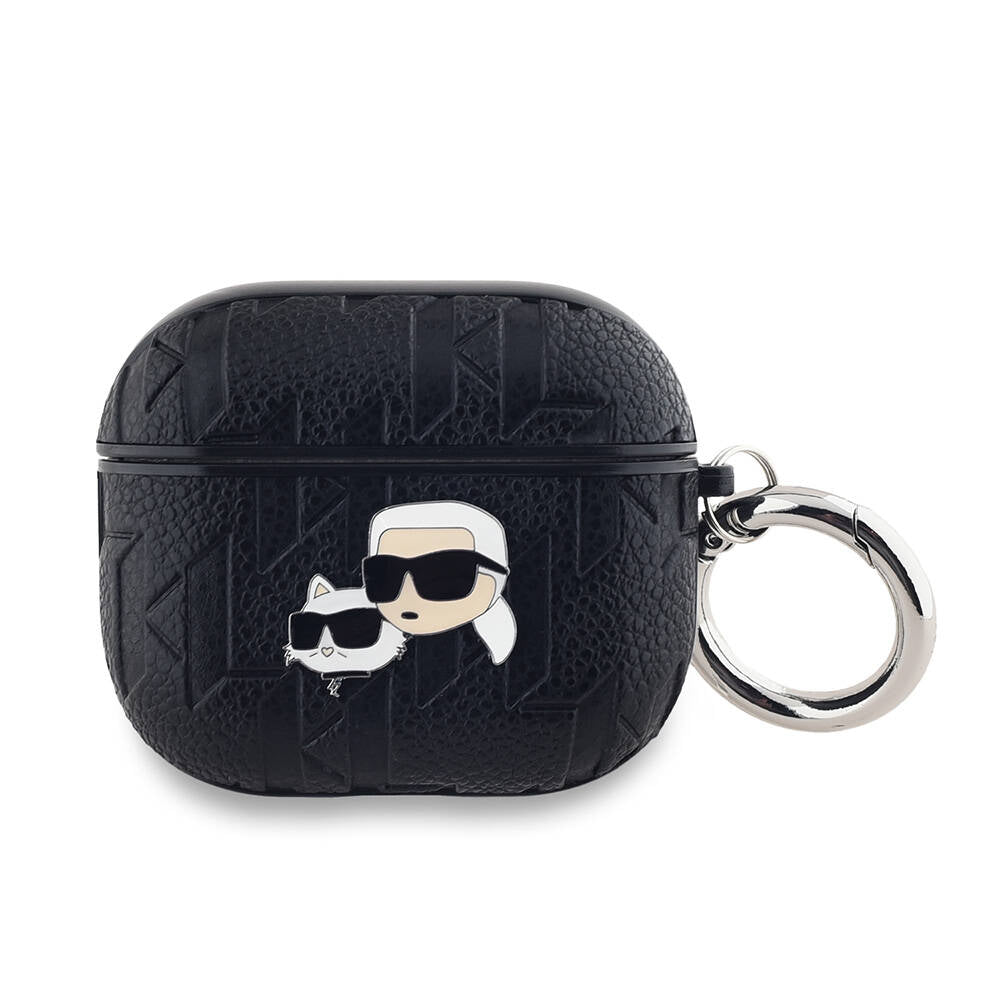 Airpods 3. Nesil Kılıf Karl Lagerfeld Orijinal Lisanslı Monogram Silikon Kılıf