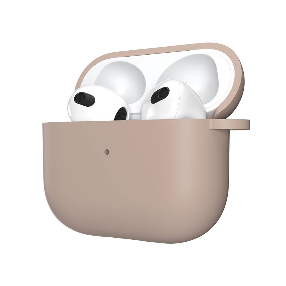 Airpods 3. Nesil Kılıf Yumuşak Dokunuşlu Likit Silikon Tasarımlı Lisanslı Switcheasy Skin Kılıf