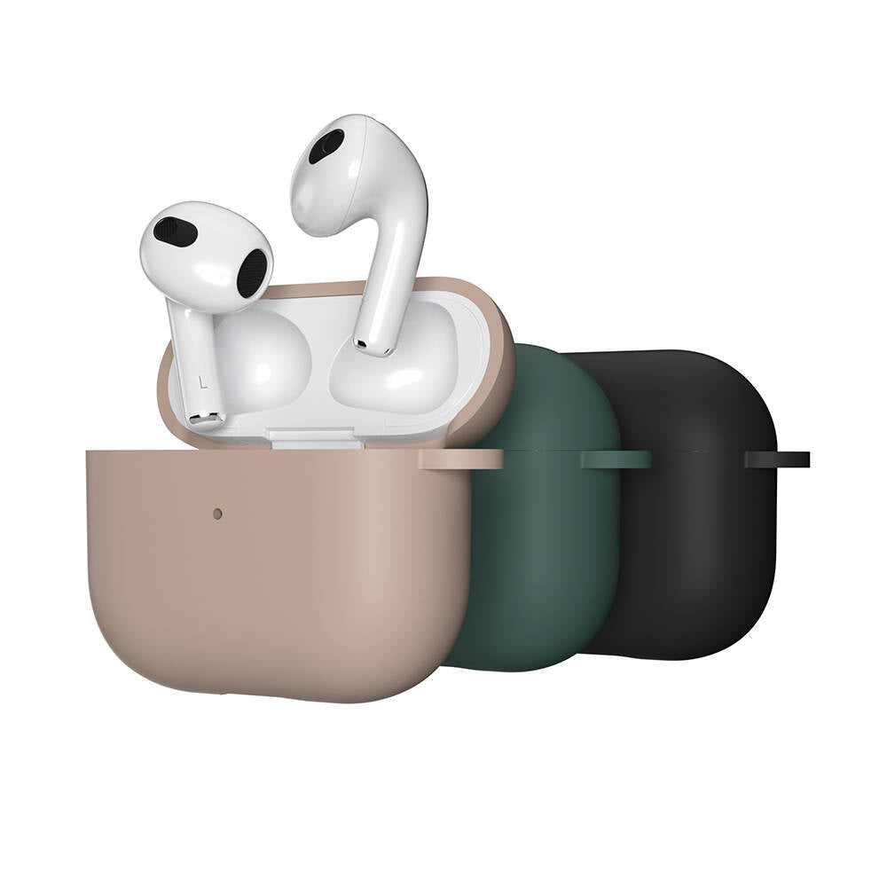 Airpods 3. Nesil Kılıf Yumuşak Dokunuşlu Likit Silikon Tasarımlı Lisanslı Switcheasy Skin Kılıf