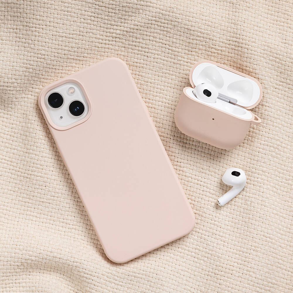 Airpods 3. Nesil Kılıf Yumuşak Dokunuşlu Likit Silikon Tasarımlı Lisanslı Switcheasy Skin Kılıf