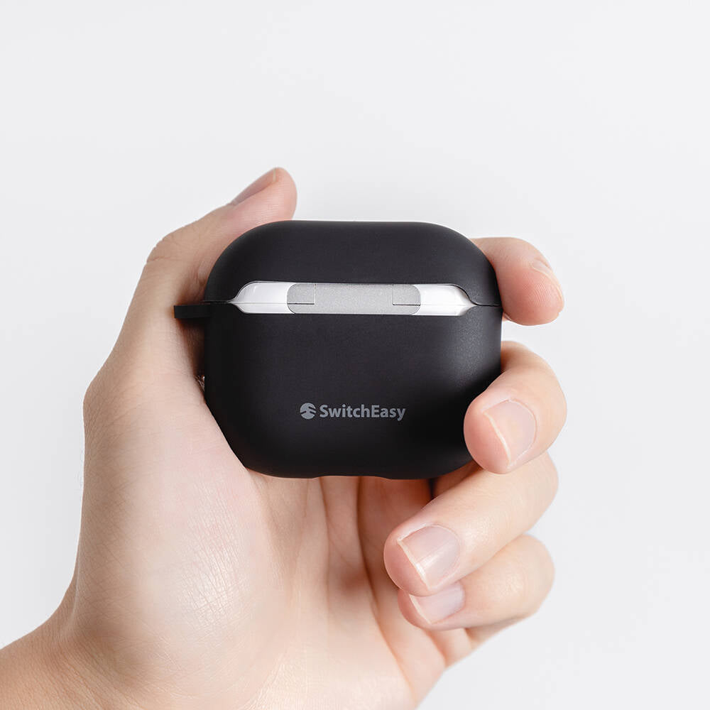 Airpods 3. Nesil Kılıf Yumuşak Dokunuşlu Likit Silikon Tasarımlı Lisanslı Switcheasy Skin Kılıf