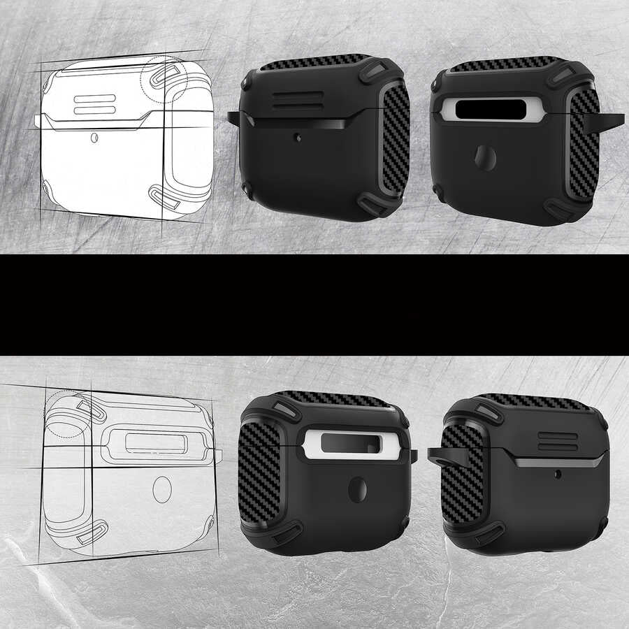 Airpods 3. Nesil Kılıf Zore Airbag 26 Silikon