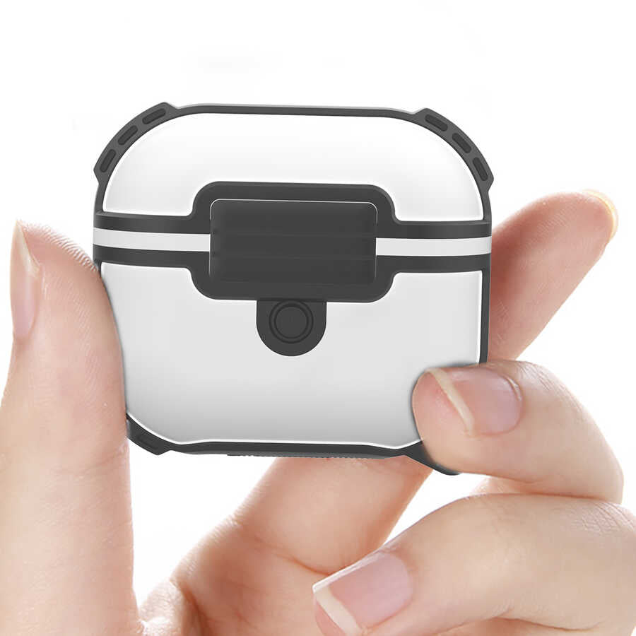 Airpods 3. Nesil Zore Airbag 16 Silikon 1-1 Su Geçirmez Kılıf