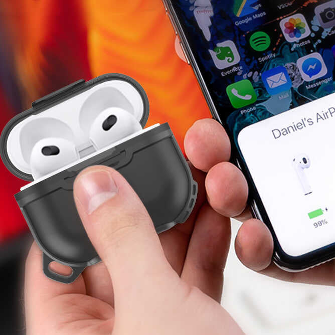 Airpods 3. Nesil Zore Airbag 16 Silikon 1-1 Su Geçirmez Kılıf