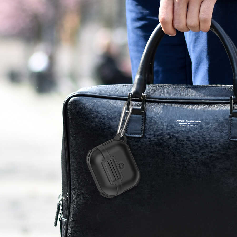 Airpods 3. Nesil Zore Airbag 16 Silikon 1-1 Su Geçirmez Kılıf