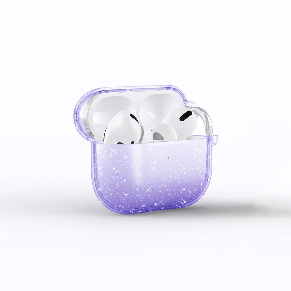 Airpods 3. Nesil Zore Allstar Airbag 32 Parlayan Simli Saydam Renkli Kılıf