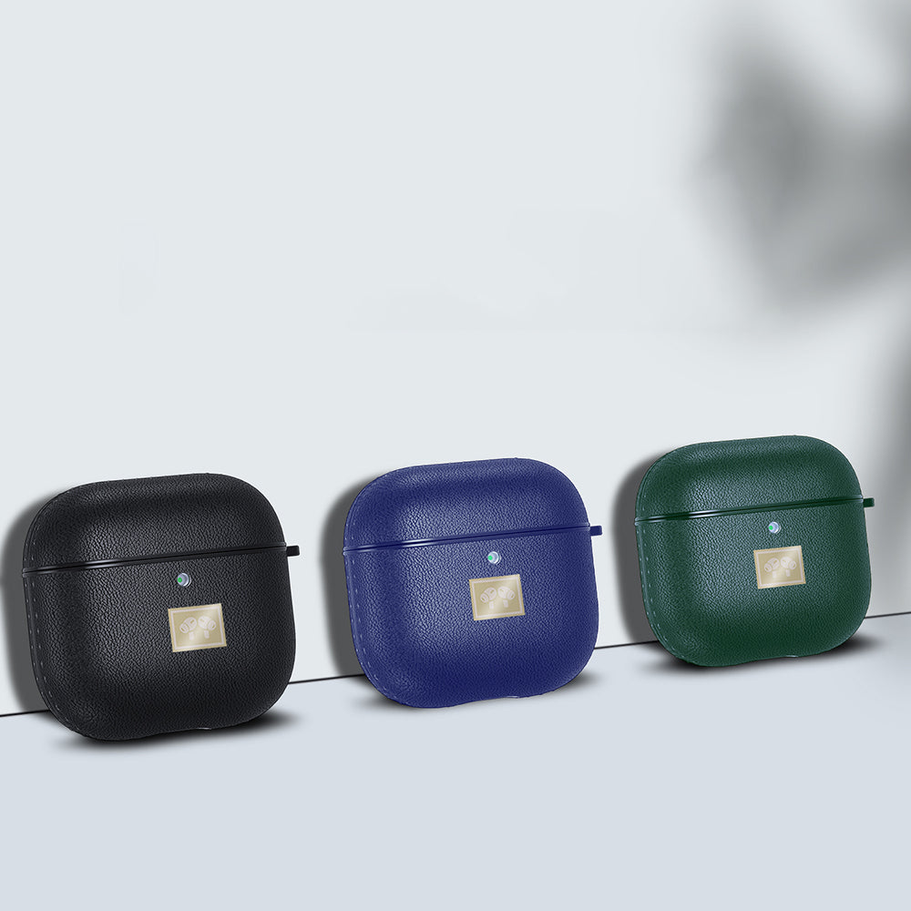 Airpods 4 Kılıf Deri Görünümlü Askı Aparatlı Wlons Kılıf