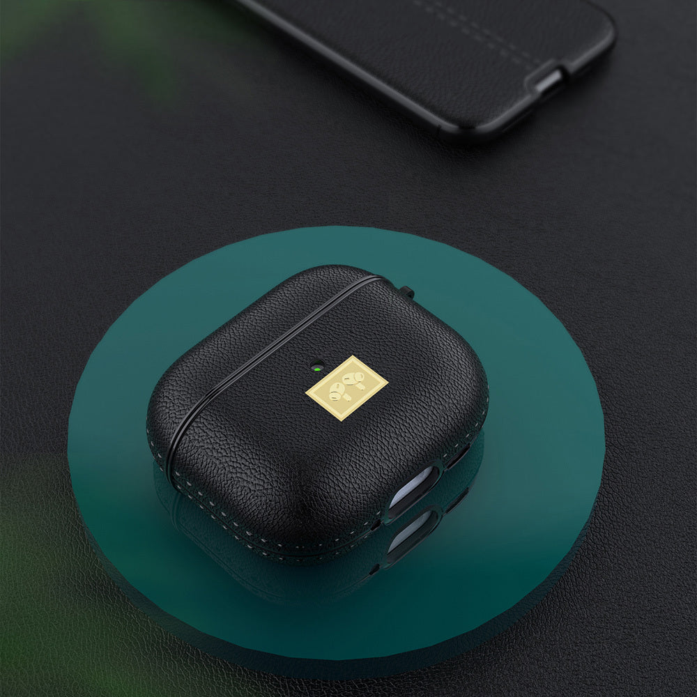Airpods 4 Kılıf Deri Görünümlü Askı Aparatlı Wlons Kılıf