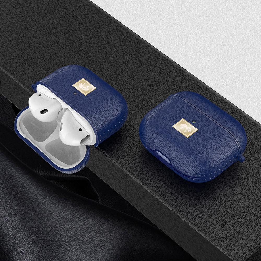 Airpods 4 Kılıf Deri Görünümlü Askı Aparatlı Wlons Kılıf