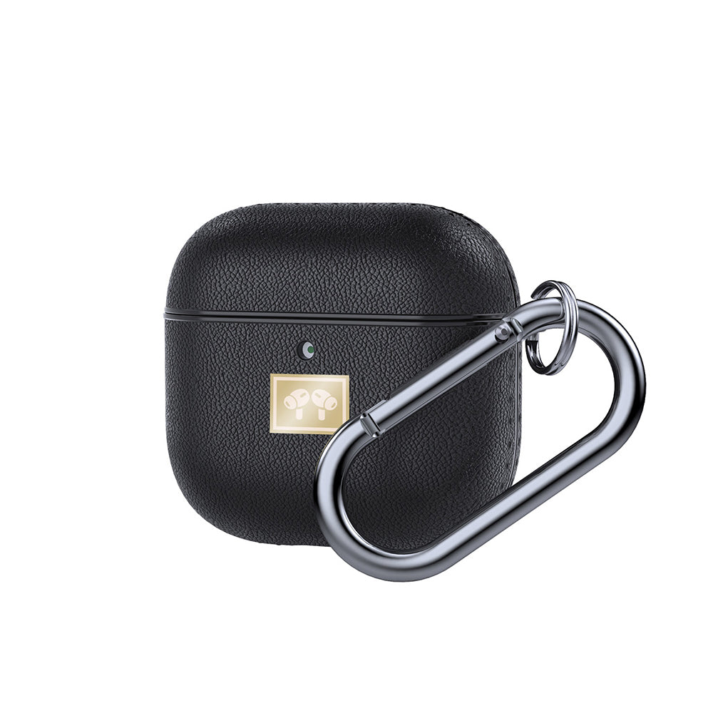 Airpods 4 Kılıf Deri Görünümlü Askı Aparatlı Wlons Kılıf
