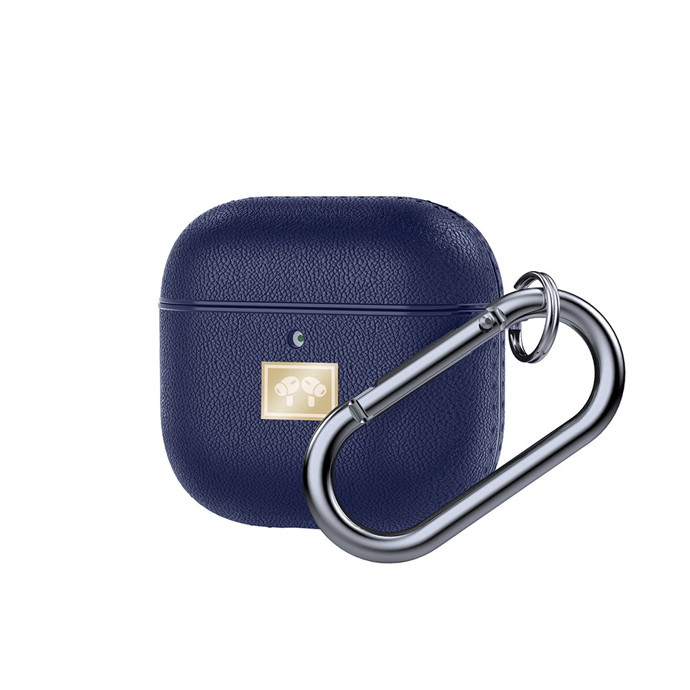 Airpods 4 Kılıf Deri Görünümlü Askı Aparatlı Wlons Kılıf