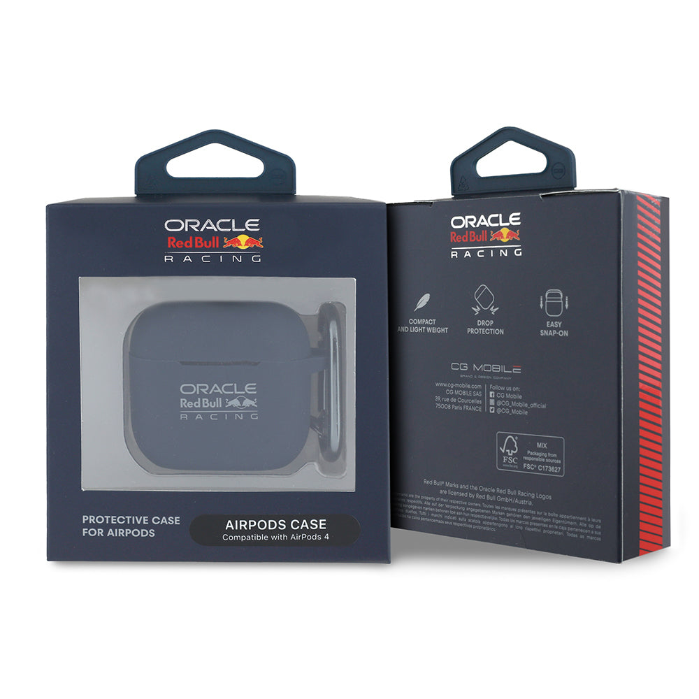 Airpods 4 Kılıf Redbull Orijinal Lisanslı Baskı Logolu Askı Aparatlı Silikon Kılıf