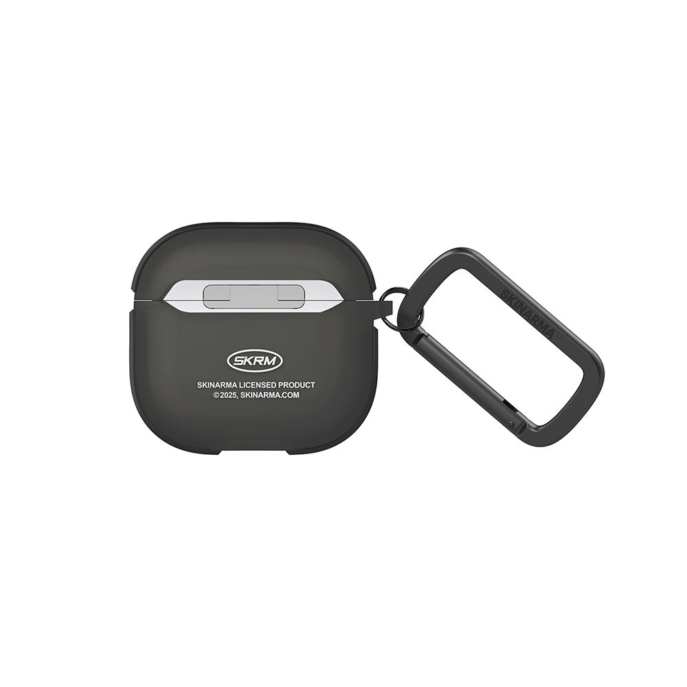 Airpods 4 Kılıf Skinarma Transparan Mat Tasarım Kinzoku Kılıf