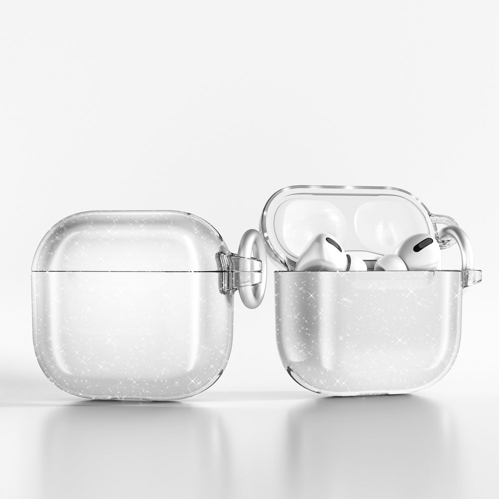 Airpods 4 Zore Allstar Airbag 32 Parlayan Simli Saydam Renkli Kılıf