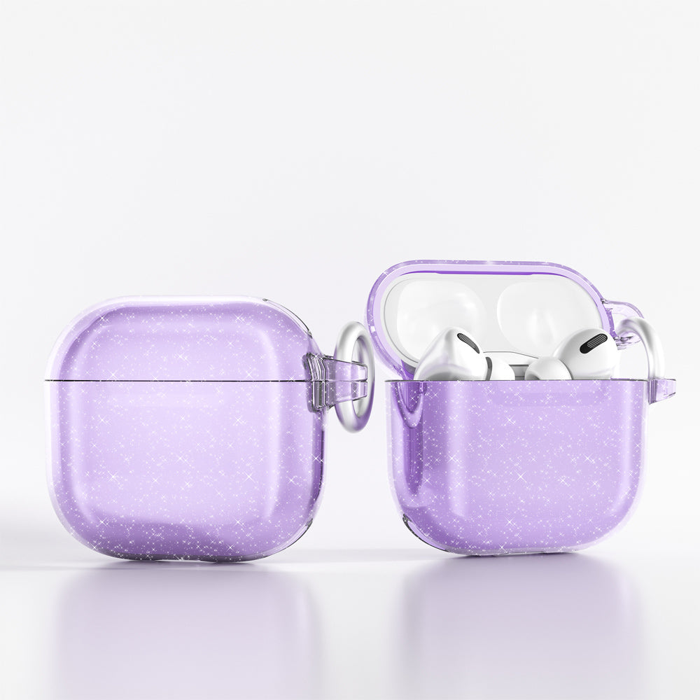 Airpods 4 Zore Allstar Airbag 32 Parlayan Simli Saydam Renkli Kılıf