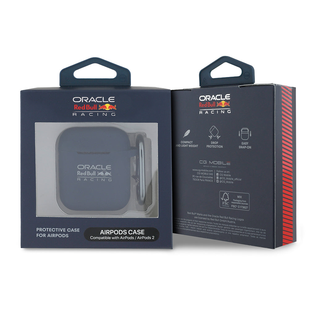 Airpods Kılıf Redbull Orijinal Lisanslı Baskı Logolu Askı Aparatlı Silikon Kılıf