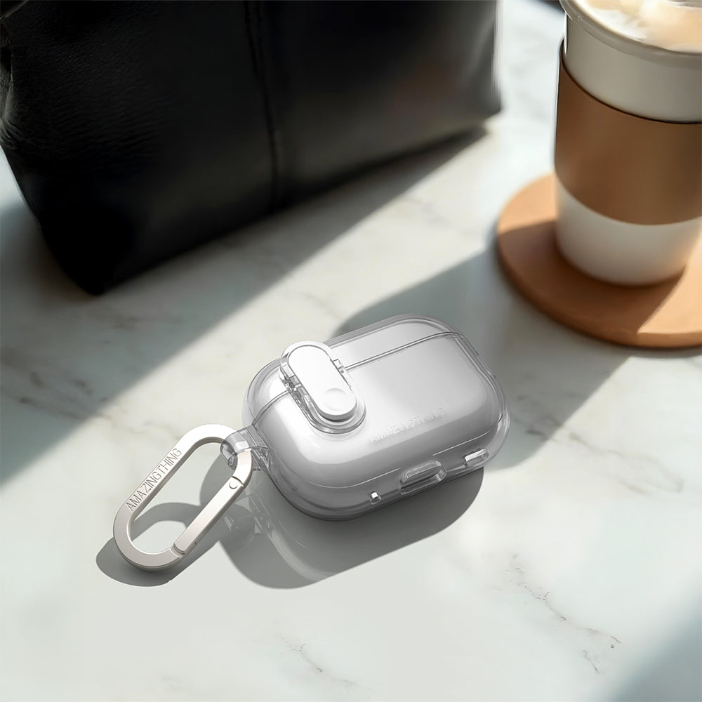 Airpods Pro 2 Amazingthing Magnetik Kilit Tasarımlı Minimal Serisi Kılıf