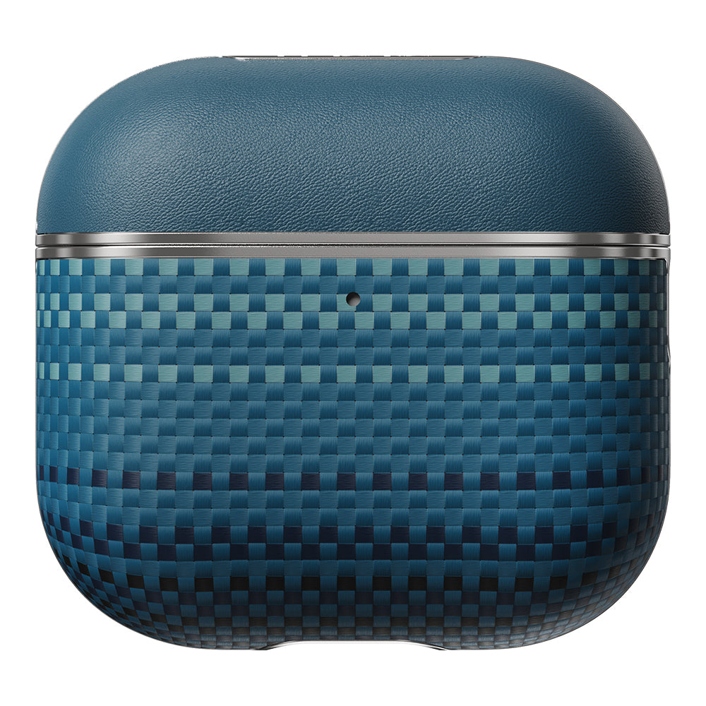 Airpods Pro 2 Kılıf Aramid Fiber Pitaka Tactile Woven Sunset-Moonrise Serisi Sunset Kılıf