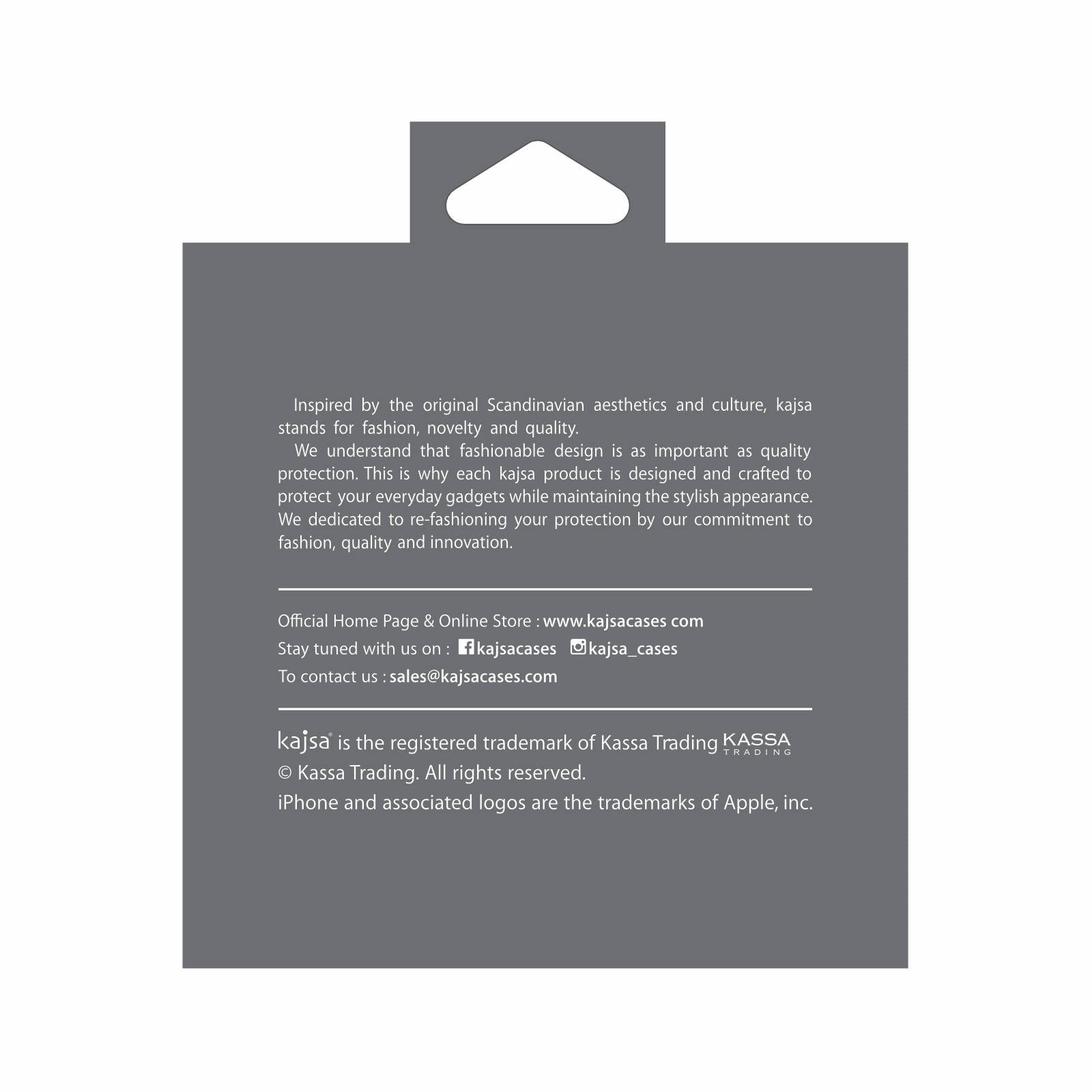 Airpods Pro 2 Kılıf Kajsa Luxe Collection Kablosuz Şarj Uyumlu Kılıf