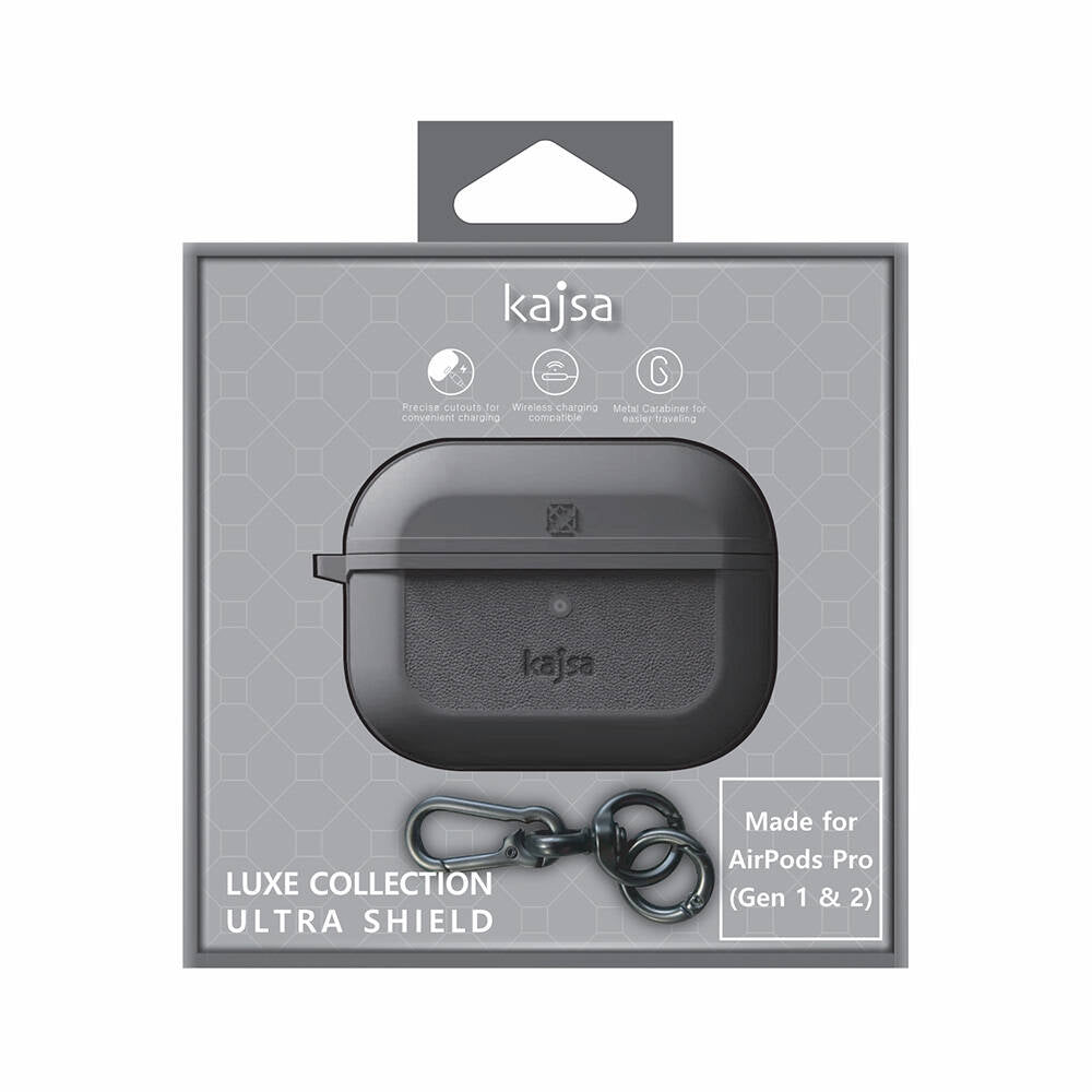 Airpods Pro 2 Kılıf Kajsa Luxe Collection Kablosuz Şarj Uyumlu Kılıf