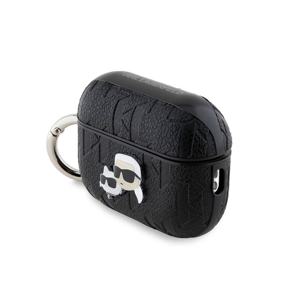 Airpods Pro 2 Kılıf Karl Lagerfeld Orijinal Lisanslı Monogram Silikon Kılıf