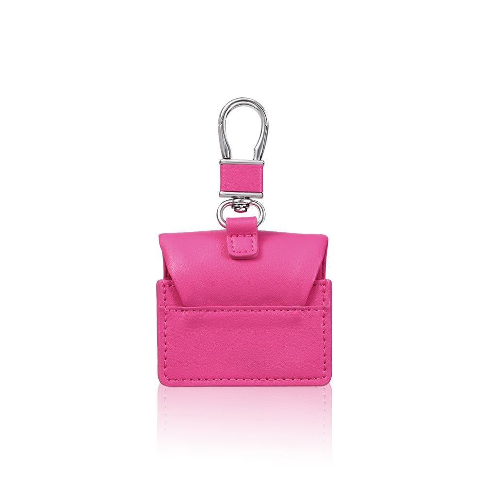 Airpods Pro 2 Kılıf PU Deri Çanta Tasarımlı Taşlı Pynana Sugar Cube Serisi Kılıf