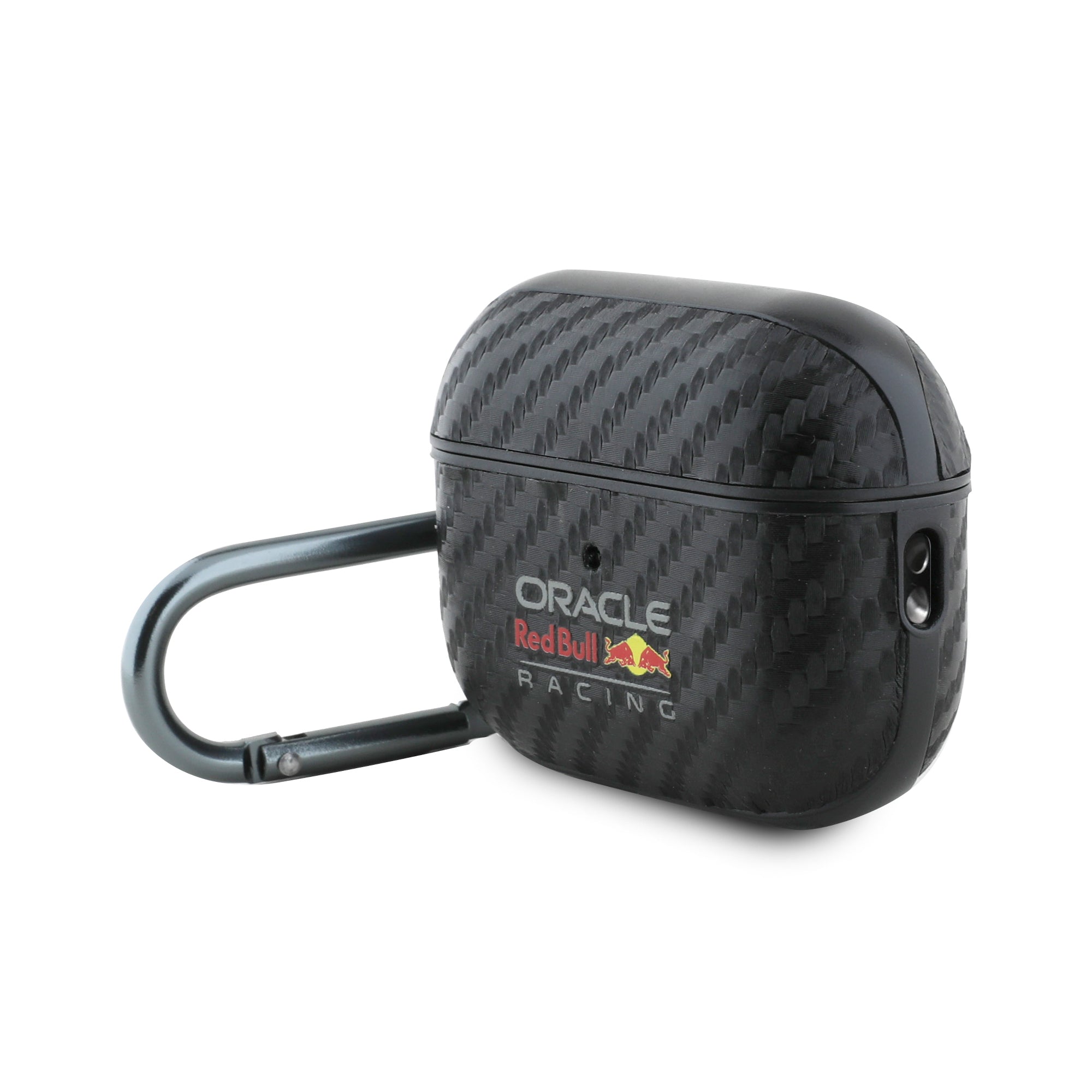Airpods Pro 2 Kılıf Redbull Orijinal Lisanslı PU Karbon Fiber Tasarımlı Askı Aparatlı Kılıf