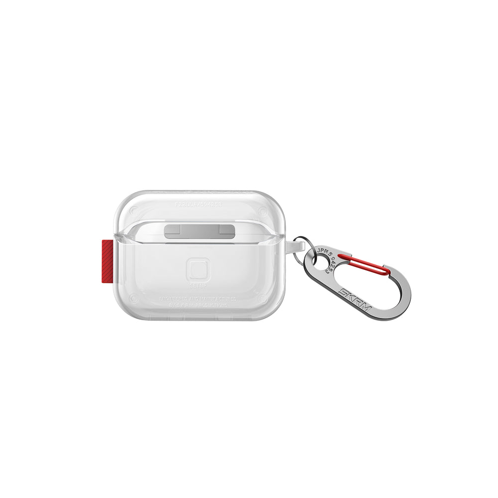 Airpods Pro 2 Kılıf SkinArma Şeffaf Renkli Airbagli Tasarım Saido Kılıf