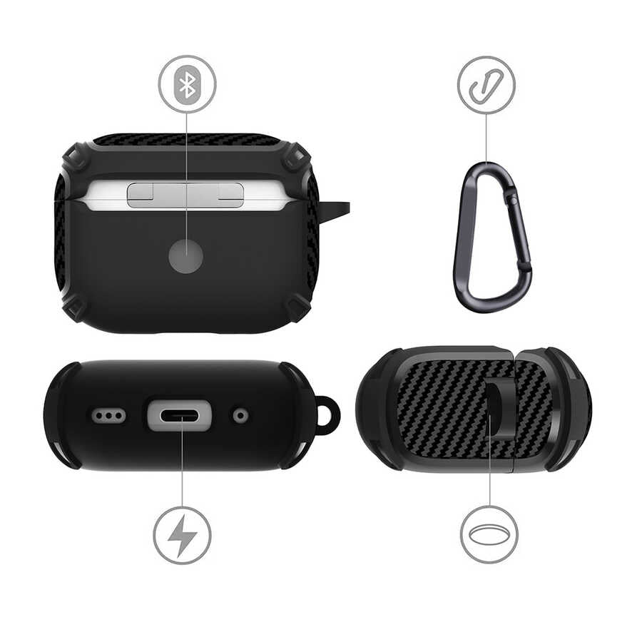 Airpods Pro 2 Kılıf Zore Airbag 26 Silikon