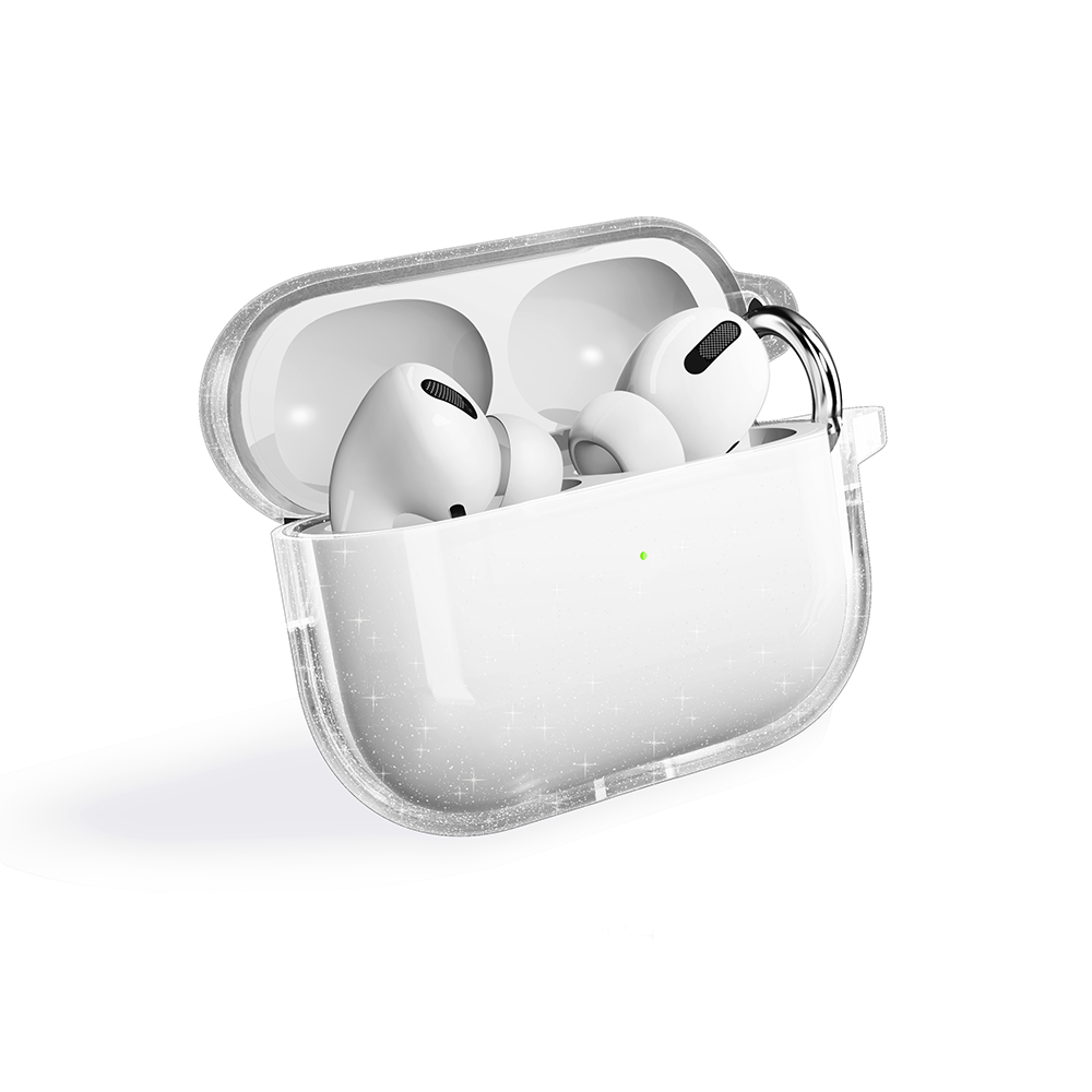 Airpods Pro 2 Zore Allstar Airbag 32 Parlayan Simli Saydam Renkli Kılıf