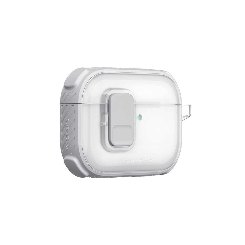 Airpods Pro 3 Amazingthing Kilit Tasarımlı Airbagli Titan Pro Serisi Kılıf