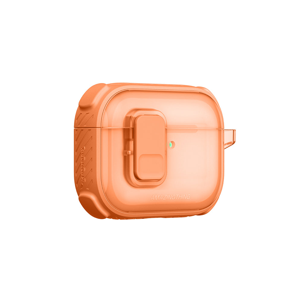 Airpods Pro 3 Amazingthing Kilit Tasarımlı Airbagli Titan Pro Serisi Kılıf